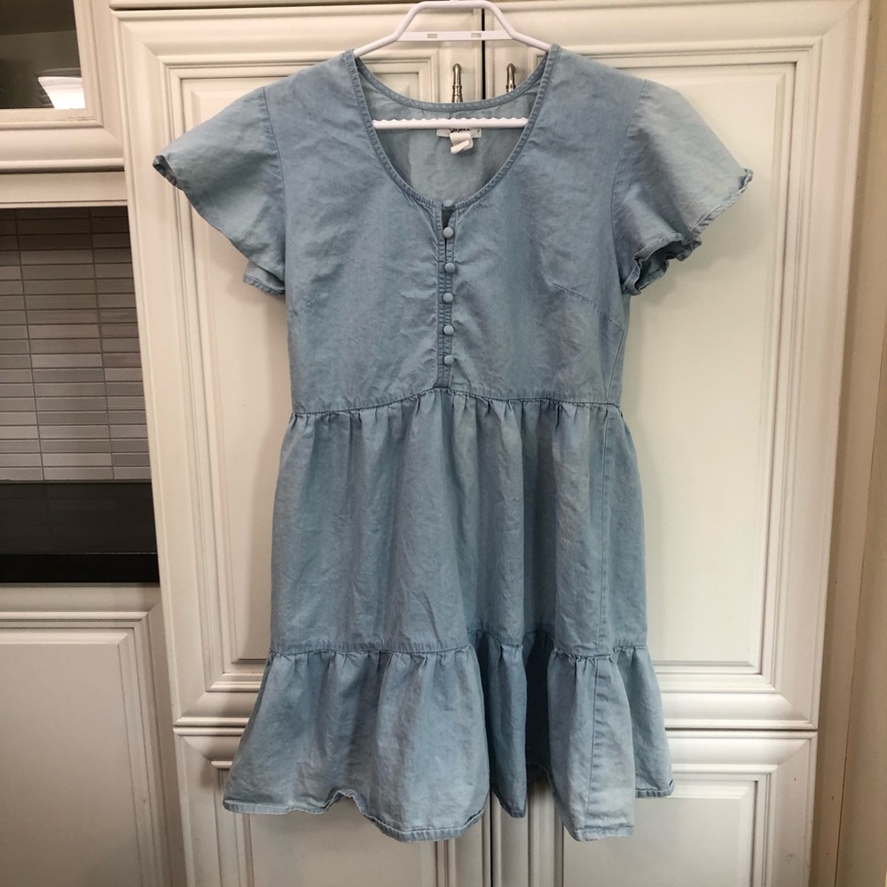 Japna women’s chambray babydoll dress